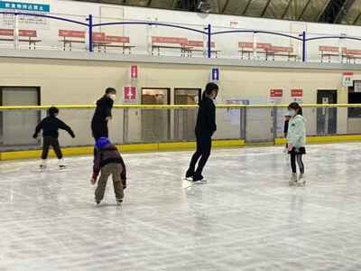 2021-12-31 スケート教室の様子